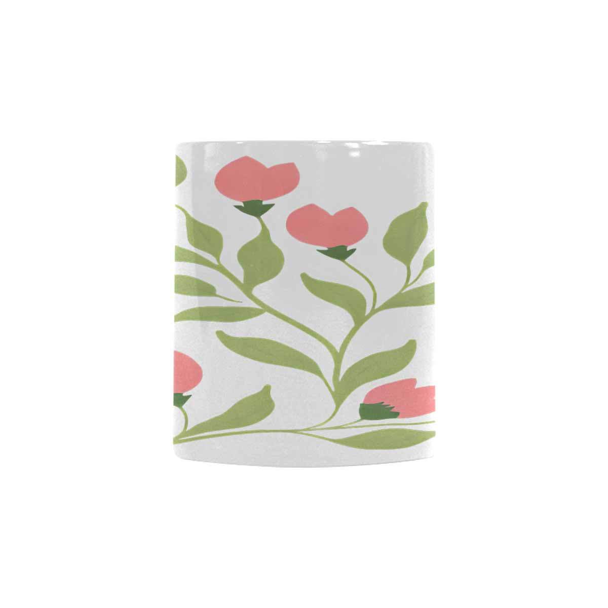 Quality Mug, coffee mug, tea cup, Bright florals, Set 2, design 60