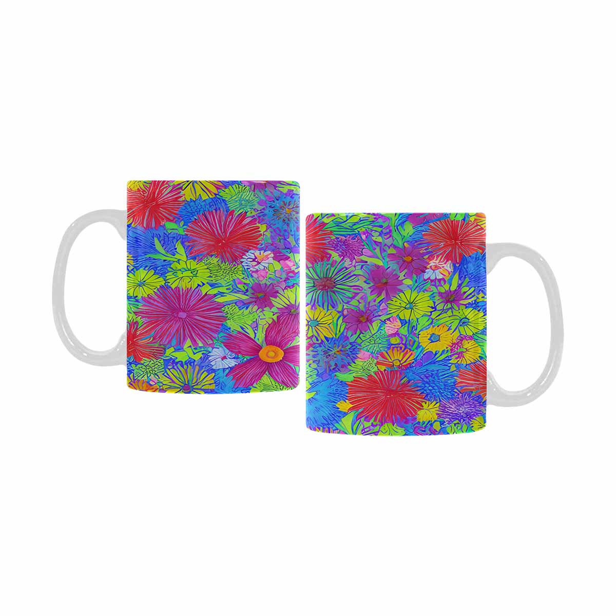 Quality Mug, coffee mug, tea cup, Set 1, Mixed Floral design 31