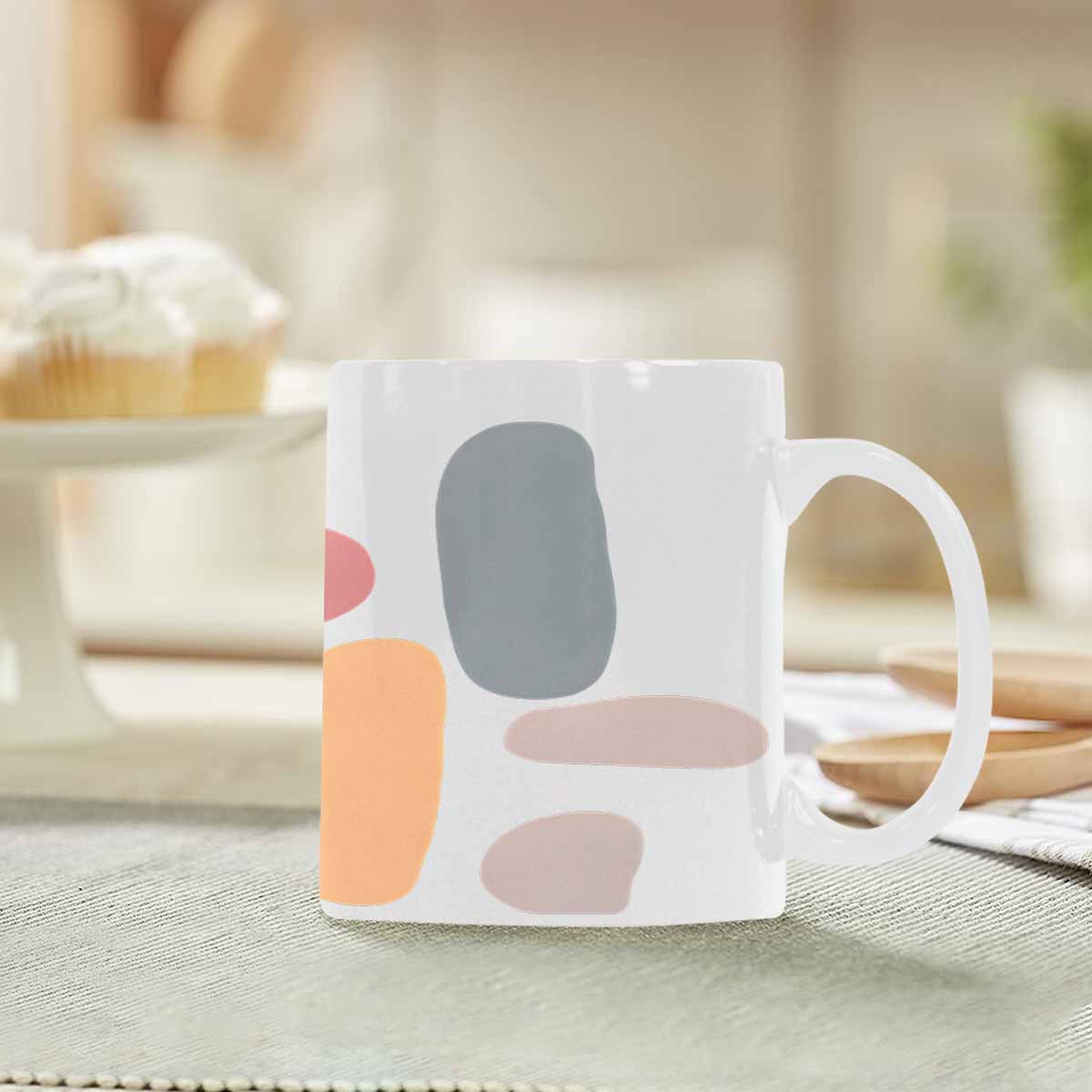 Quality Mug, coffee mug, tea cup, Bold Abstract, Set 1, design 83