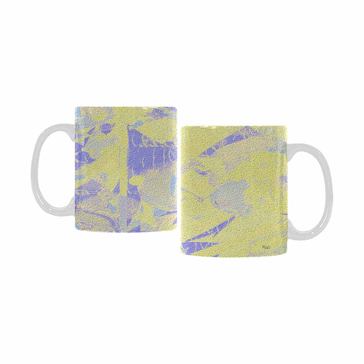 Unique Abstract design coffee mug, set 1, design 130