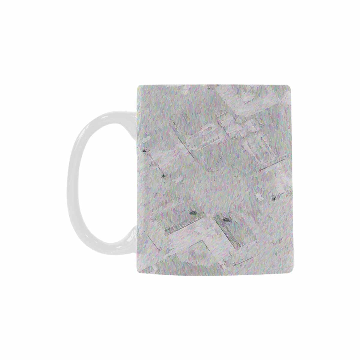 Quality Mug, coffee mug, tea cup, B & W Abstract, Set 1, design 92