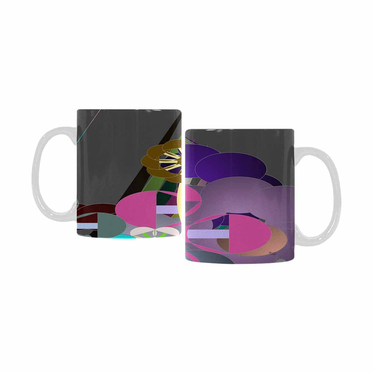 Unique Abstract design coffee mug, set 1, design 115