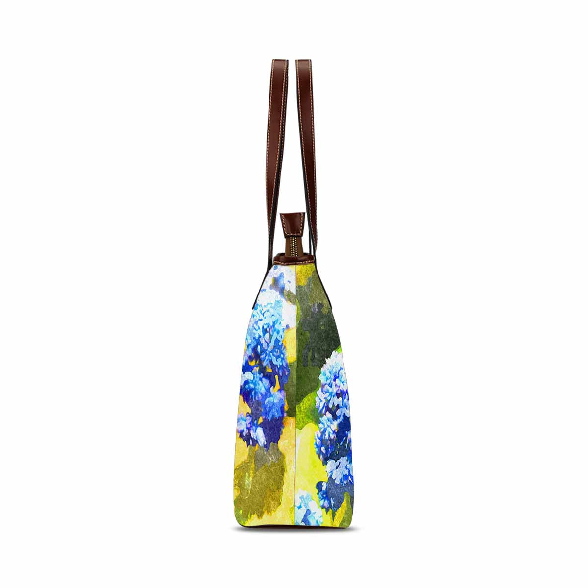 Classic Fabric handbag, watercolor floral, design 181