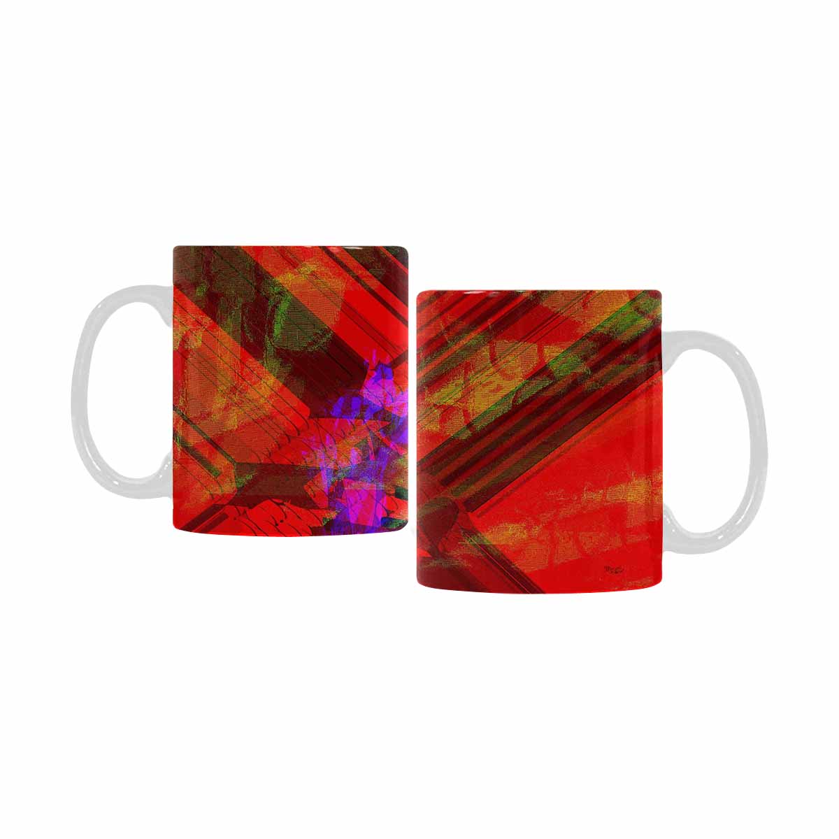 Unique Abstract design coffee mug, set 1, design 94