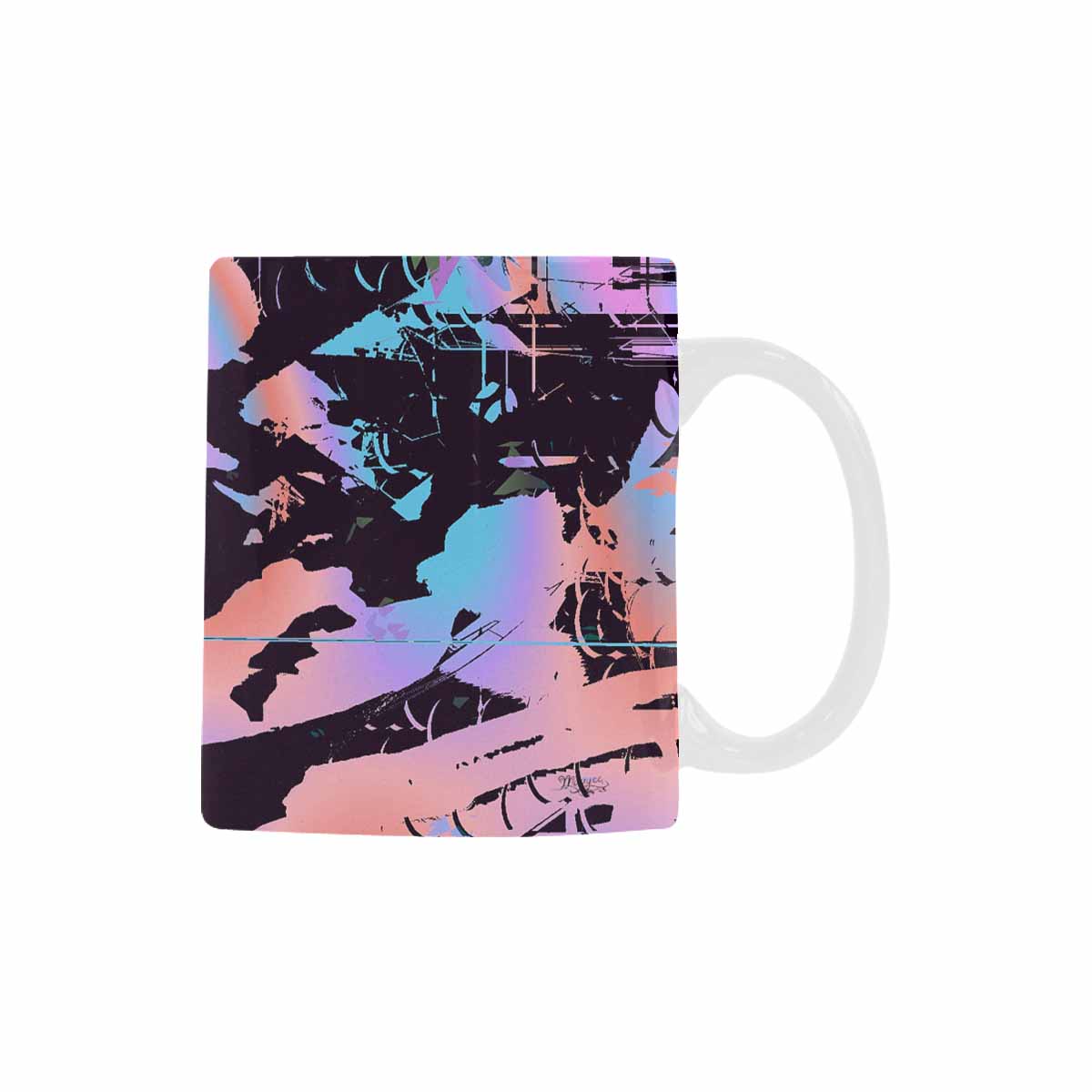 Unique Abstract design coffee mug, set 1, design 176