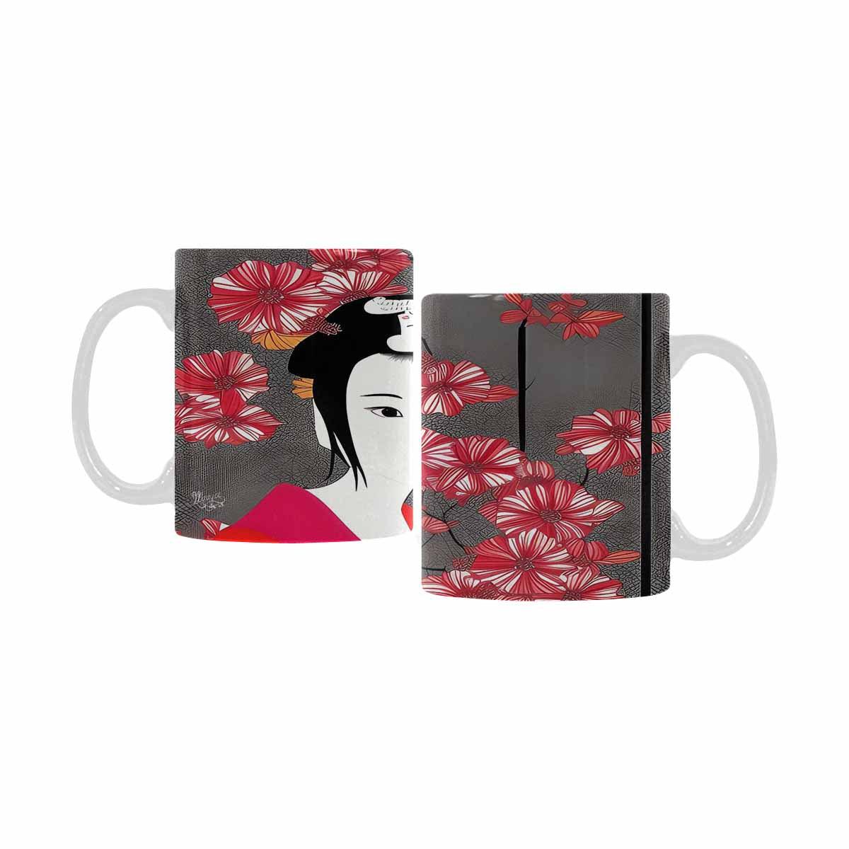 Quality Mug, coffee mug, tea cup, Asian Faces, Design 29