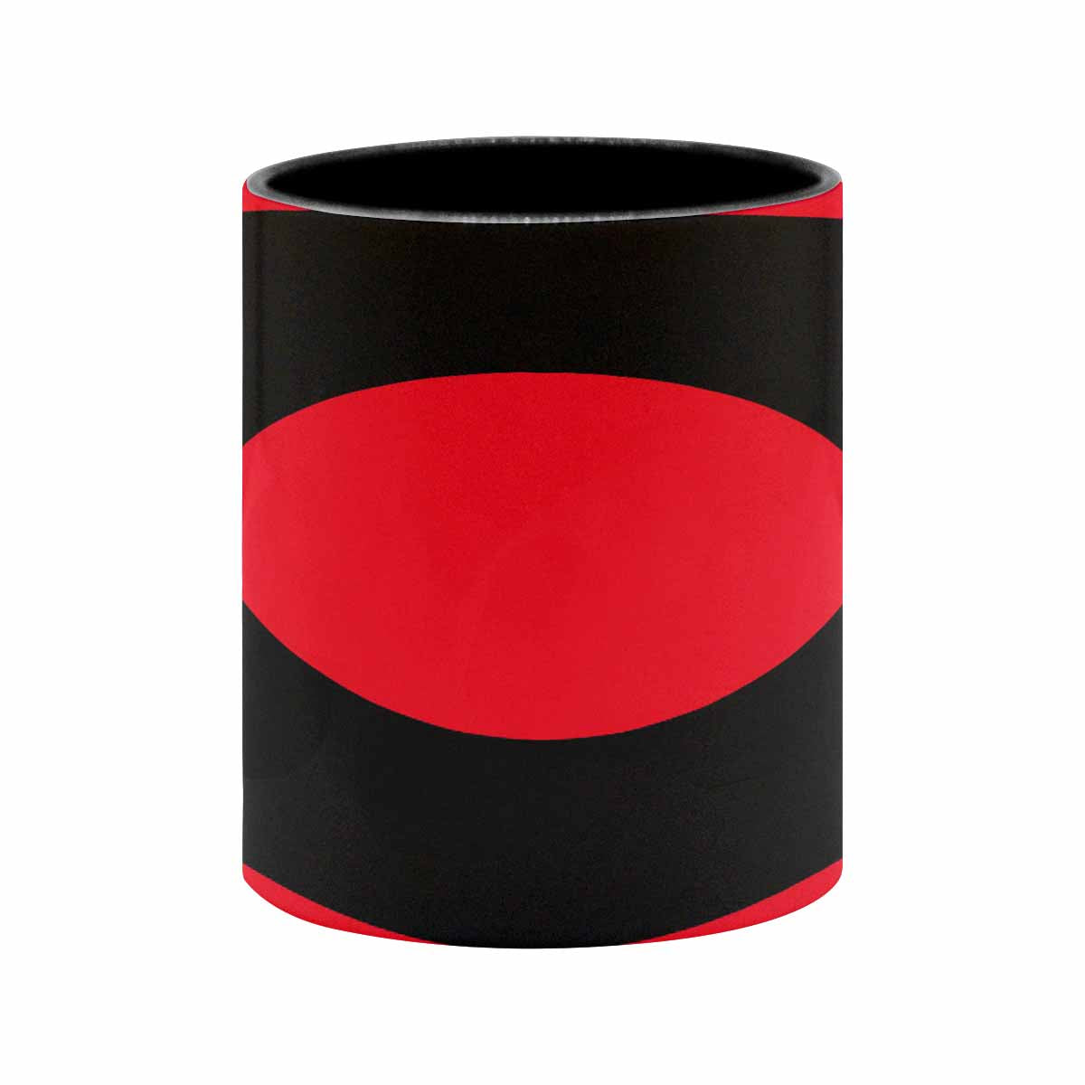 Coffee Mug, tea cup, black core, abstract, design 97