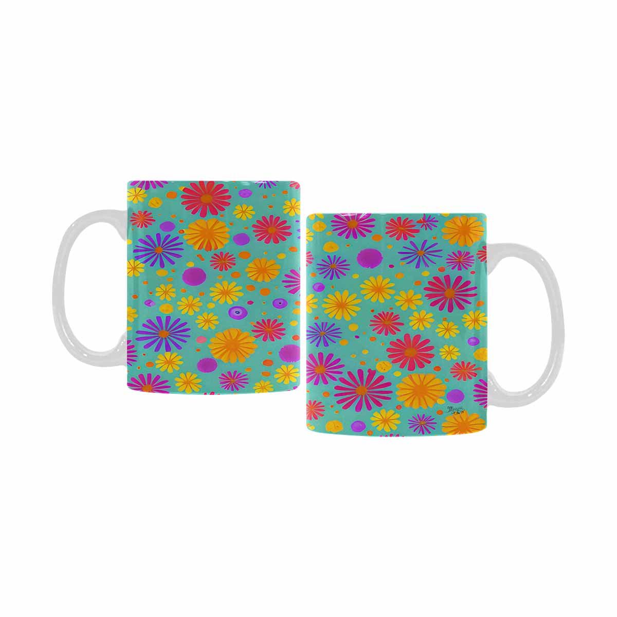 Quality Mug, coffee mug, tea cup, Set 1, Mixed Floral design 52