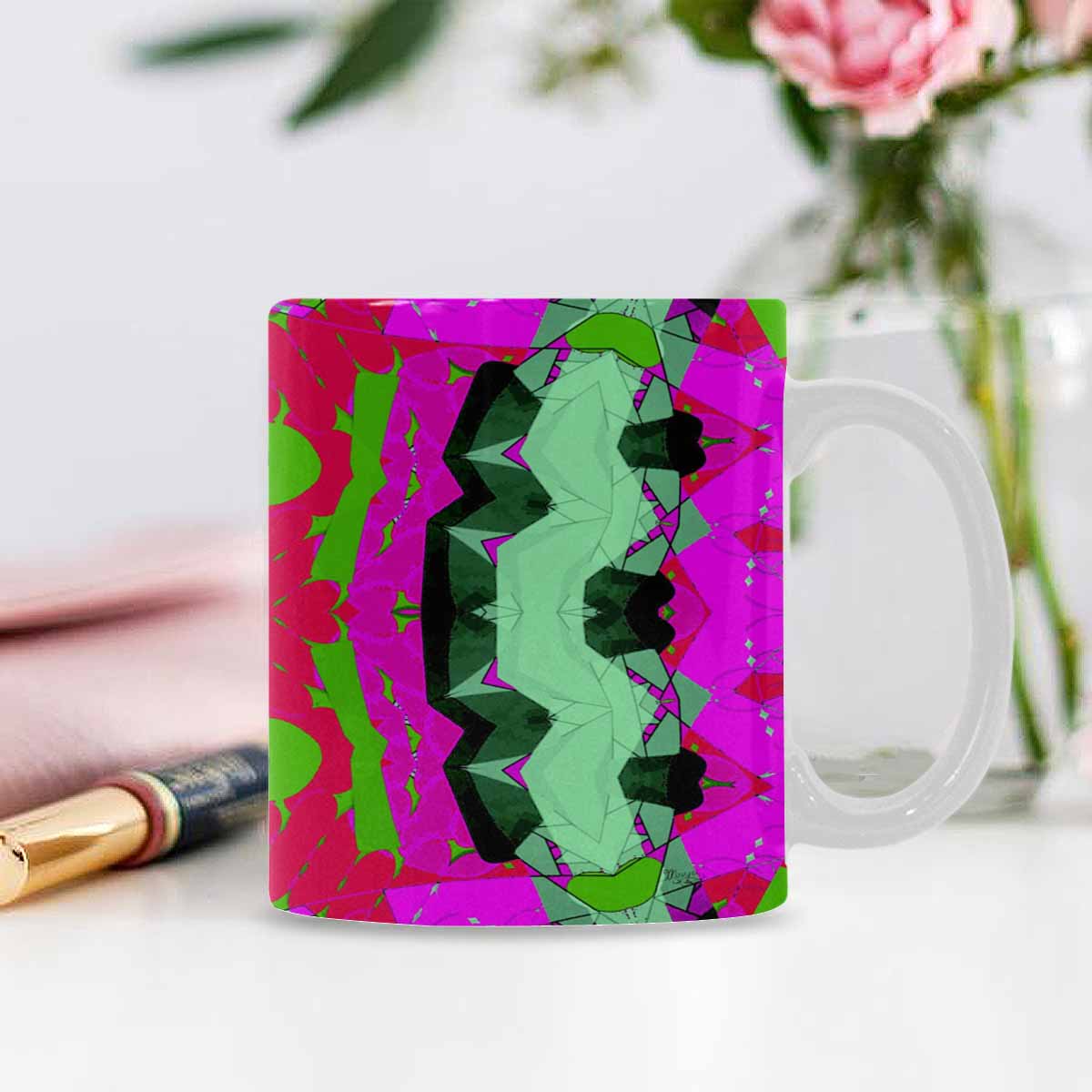 Unique Abstract design coffee mug, set 1, design 9