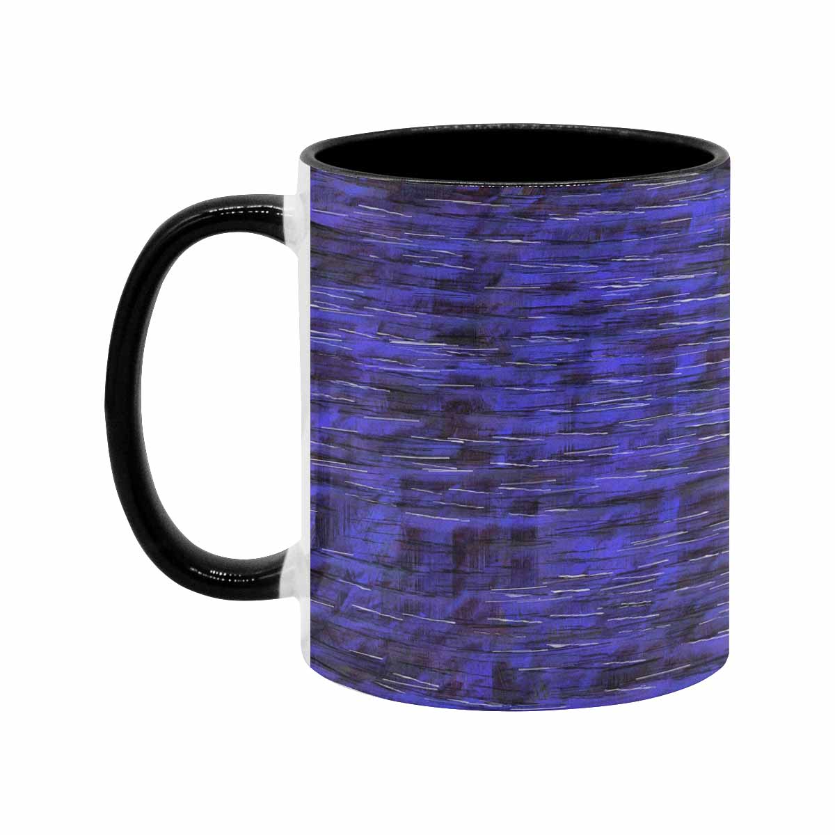 Coffee Mug, tea cup, black core, abstract, design 53