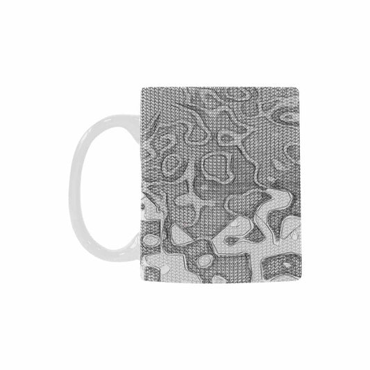 Quality Mug, coffee mug, tea cup, B & W Abstract, Set 1, design 88