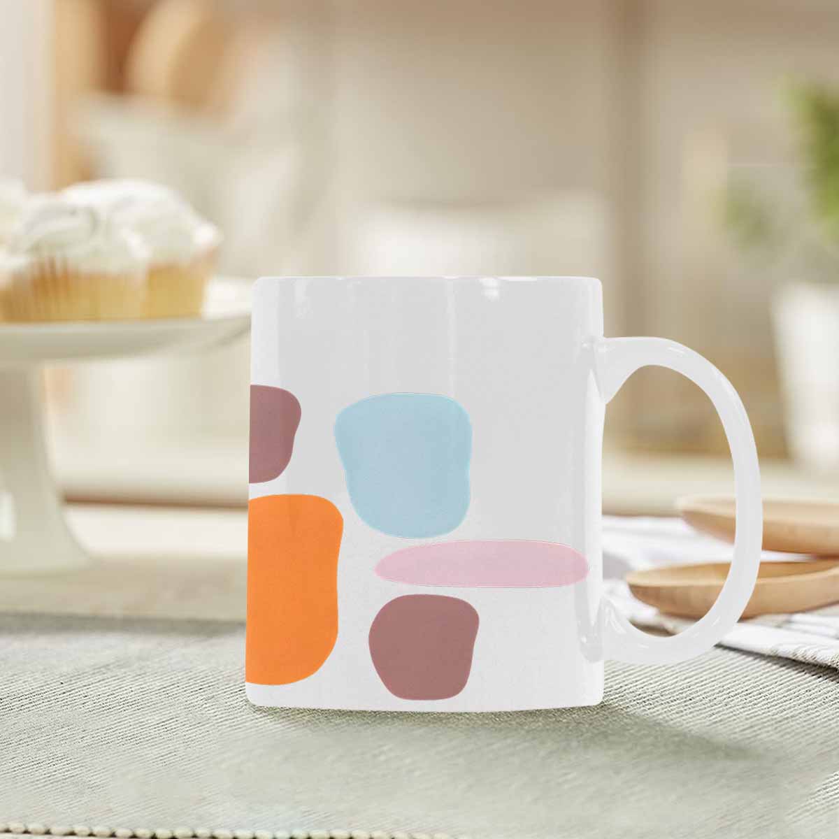 Quality Mug, coffee mug, tea cup, Bold Abstract, Set 1, design 82