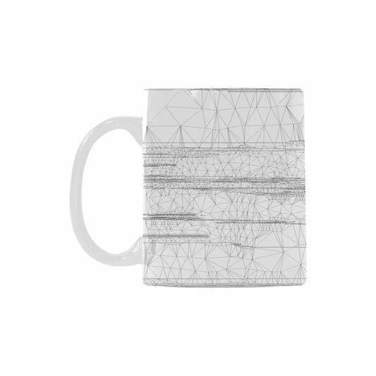 Quality Mug, coffee mug, tea cup, B & W Abstract, Set 1, design 122