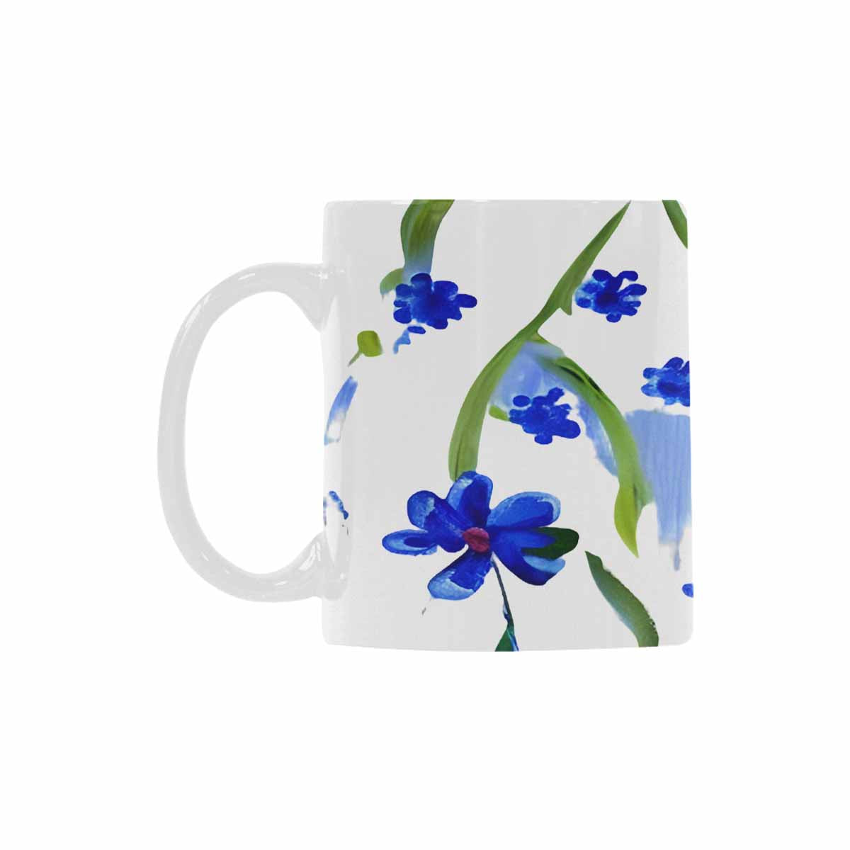 Quality Mug, coffee mug, tea cup, Bright florals, Set 1A, Design 84