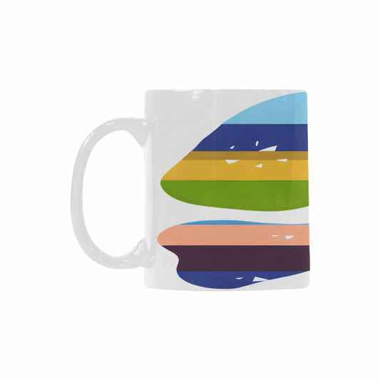 Quality Mug, coffee mug, tea cup, Bold Abstract, Set 1, design 5