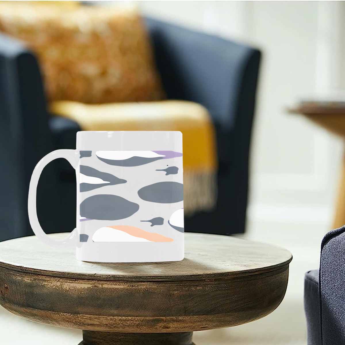 Quality Mug, coffee mug, tea cup, Bold Abstract, Set 1, design 96