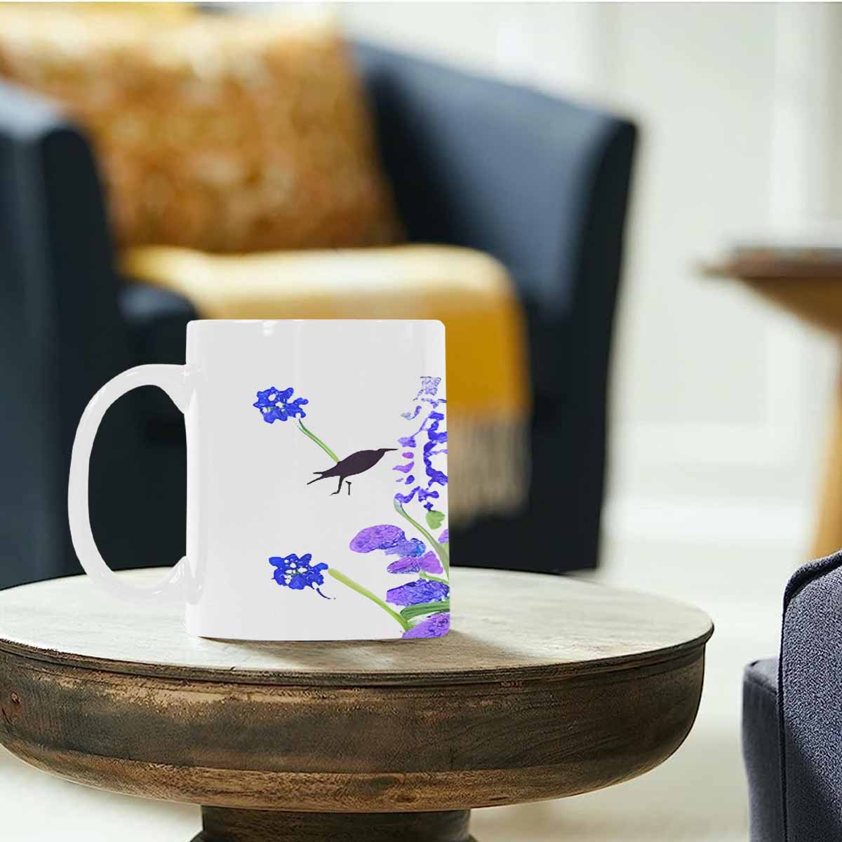 Quality Mug, coffee mug, tea cup, Bright florals, Set 1A, Design 88