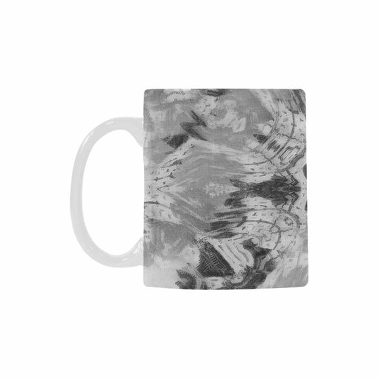 Quality Mug, coffee mug, tea cup, B & W Abstract, Set 1, design 75