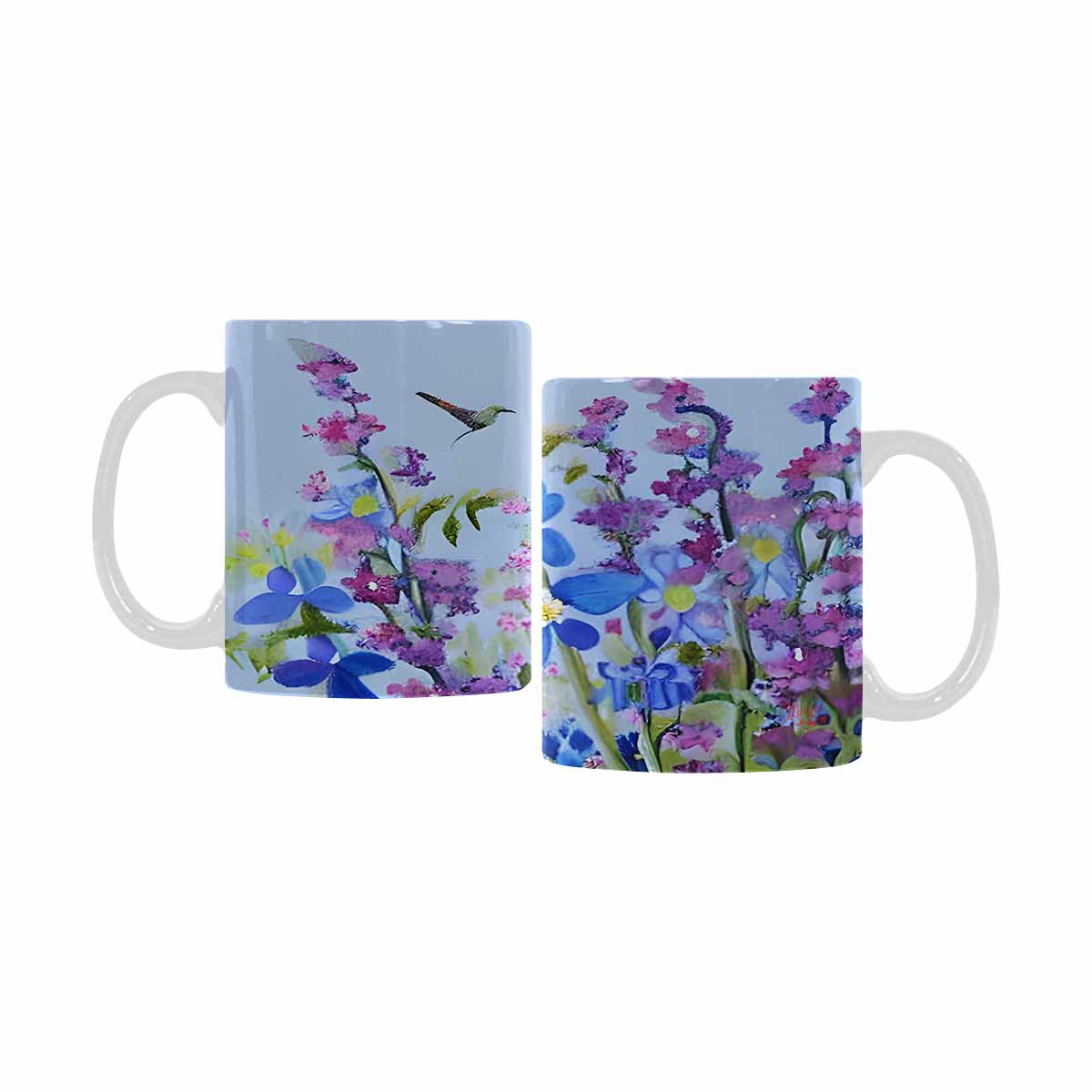 Quality Mug, coffee mug, tea cup, Bright florals, Set 1, Design 94