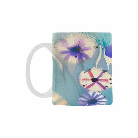Quality Mug, coffee mug, tea cup, Bright florals, Set 1, Design 48