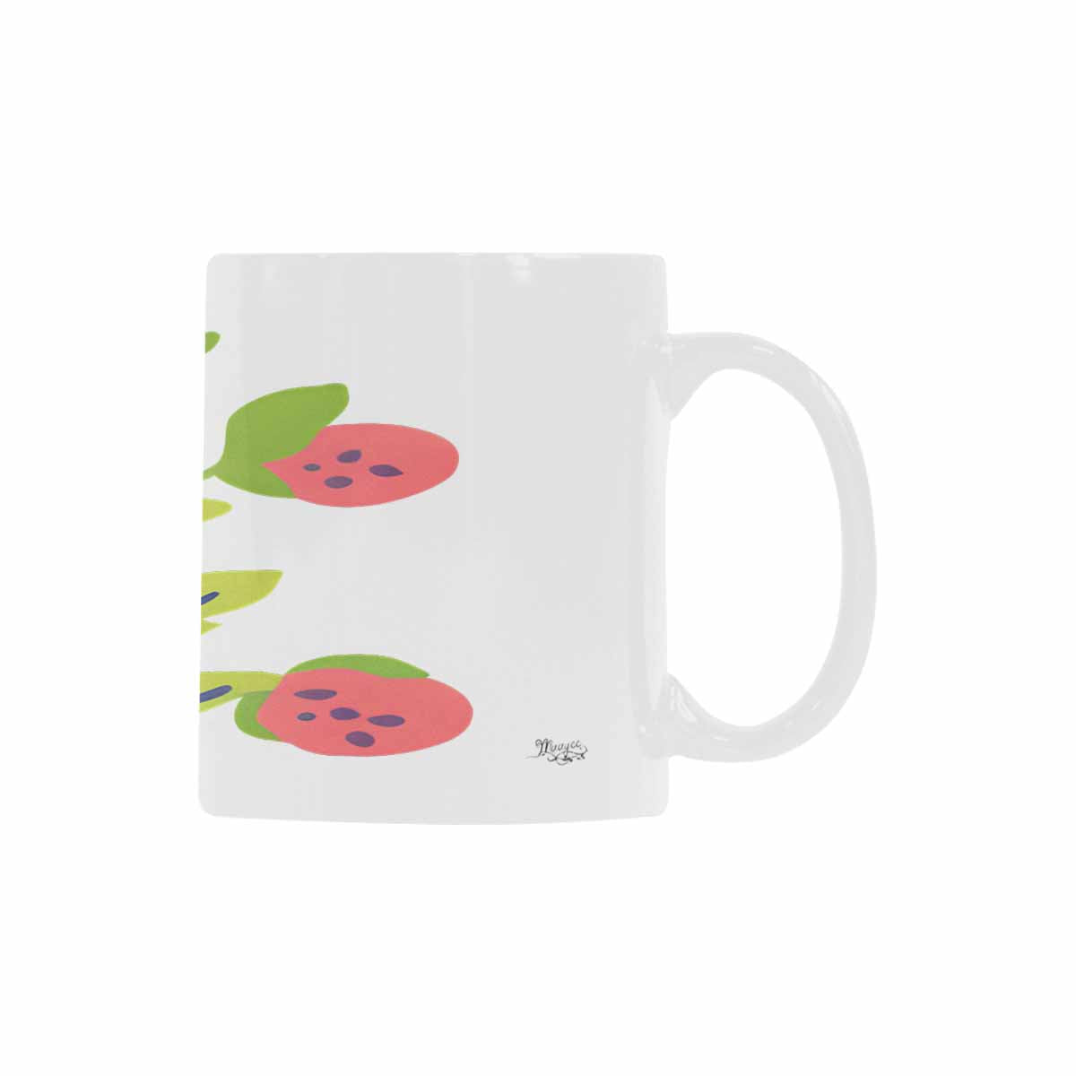 Quality Mug, coffee mug, tea cup, Bright florals, Set 2, design 66