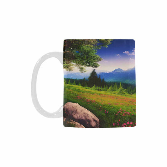 Rivers & Mountains Landscape mugs, set 1 design 20