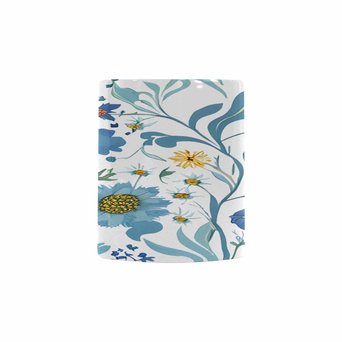 Quality Mug, coffee mug, tea cup, Bright florals, Set 2, design 31