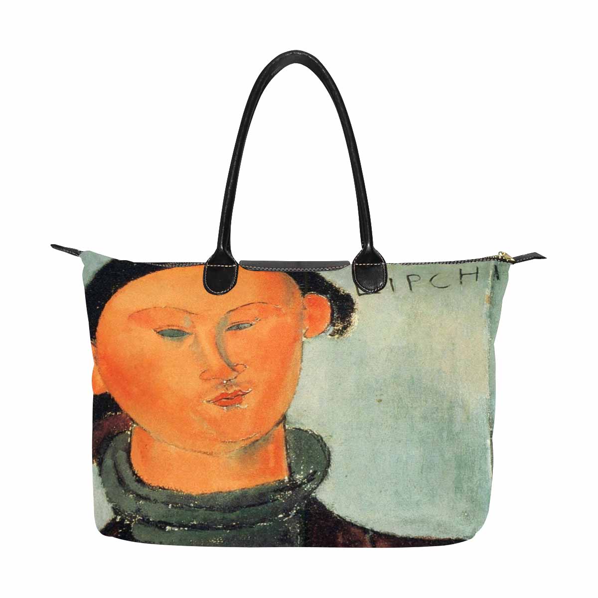 Classic handbag, Modigliani design, choice of 2 colors, Jacques Lipchitz and his woman version 1 & 2