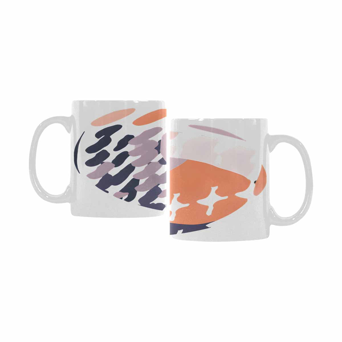 Quality Mug, coffee mug, tea cup, Bold Abstract, Set 1, design 21