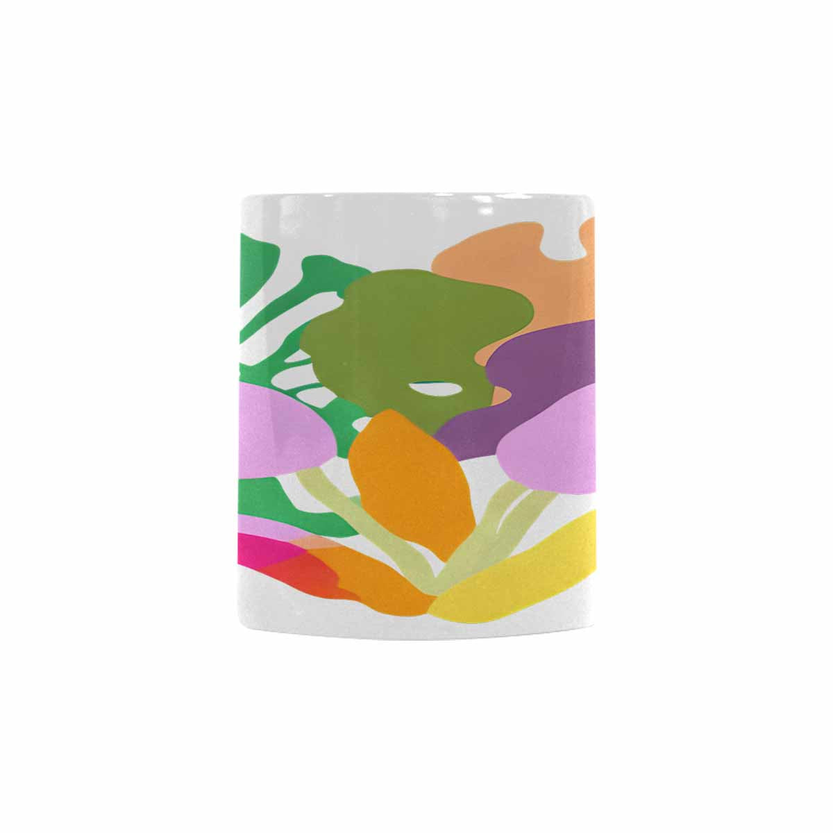 Quality Mug, coffee mug, tea cup, Bright florals, Set 2, design 82
