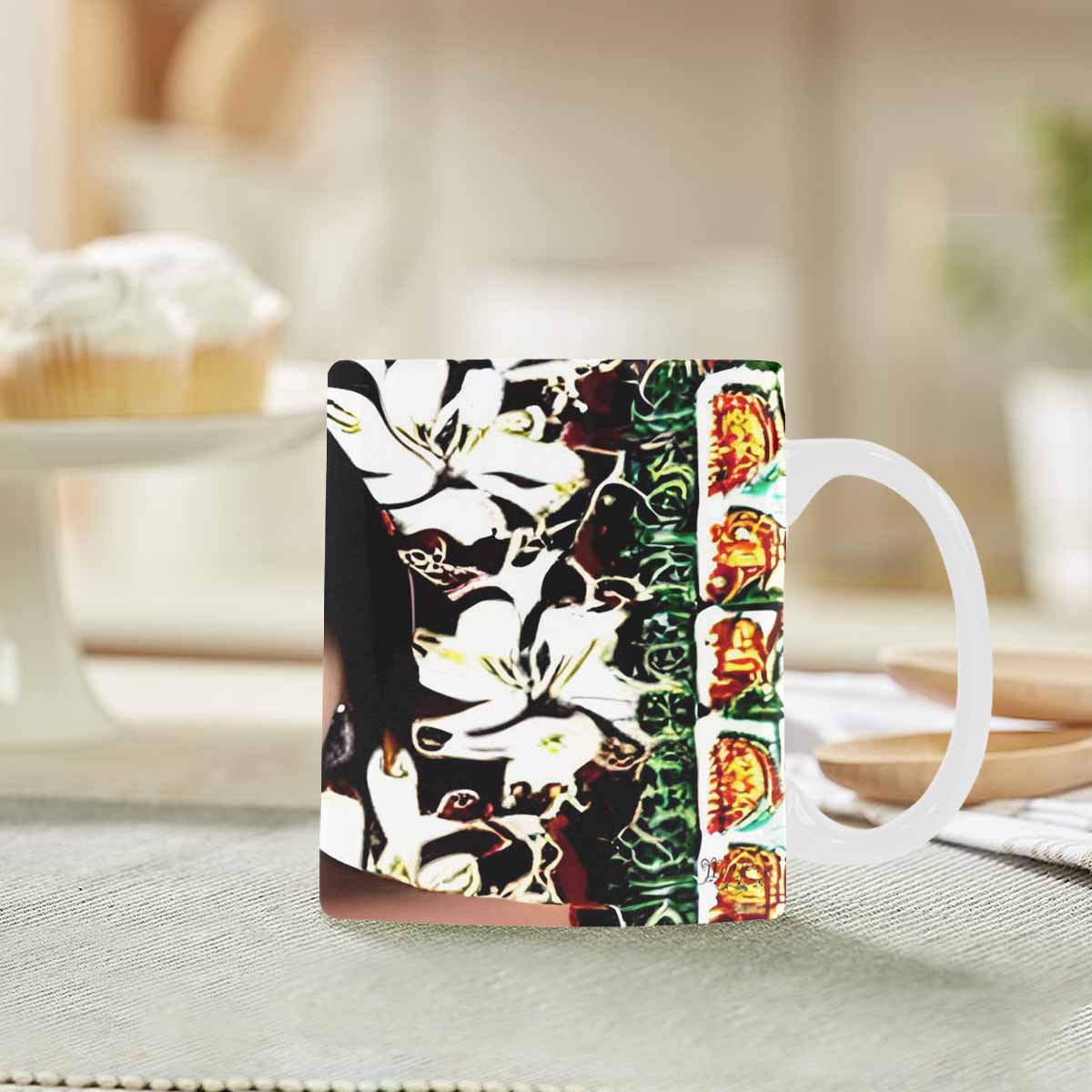 Quality Mug, coffee mug, tea cup, Asian Faces, Design 7