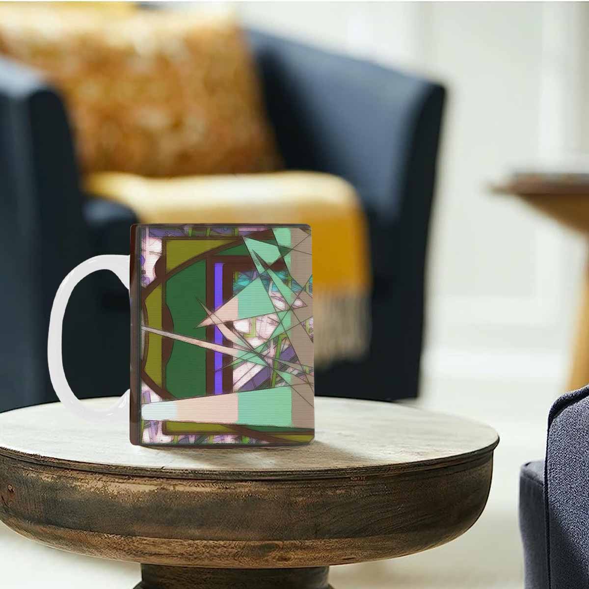 Unique Abstract design coffee mug, set 1, design 206