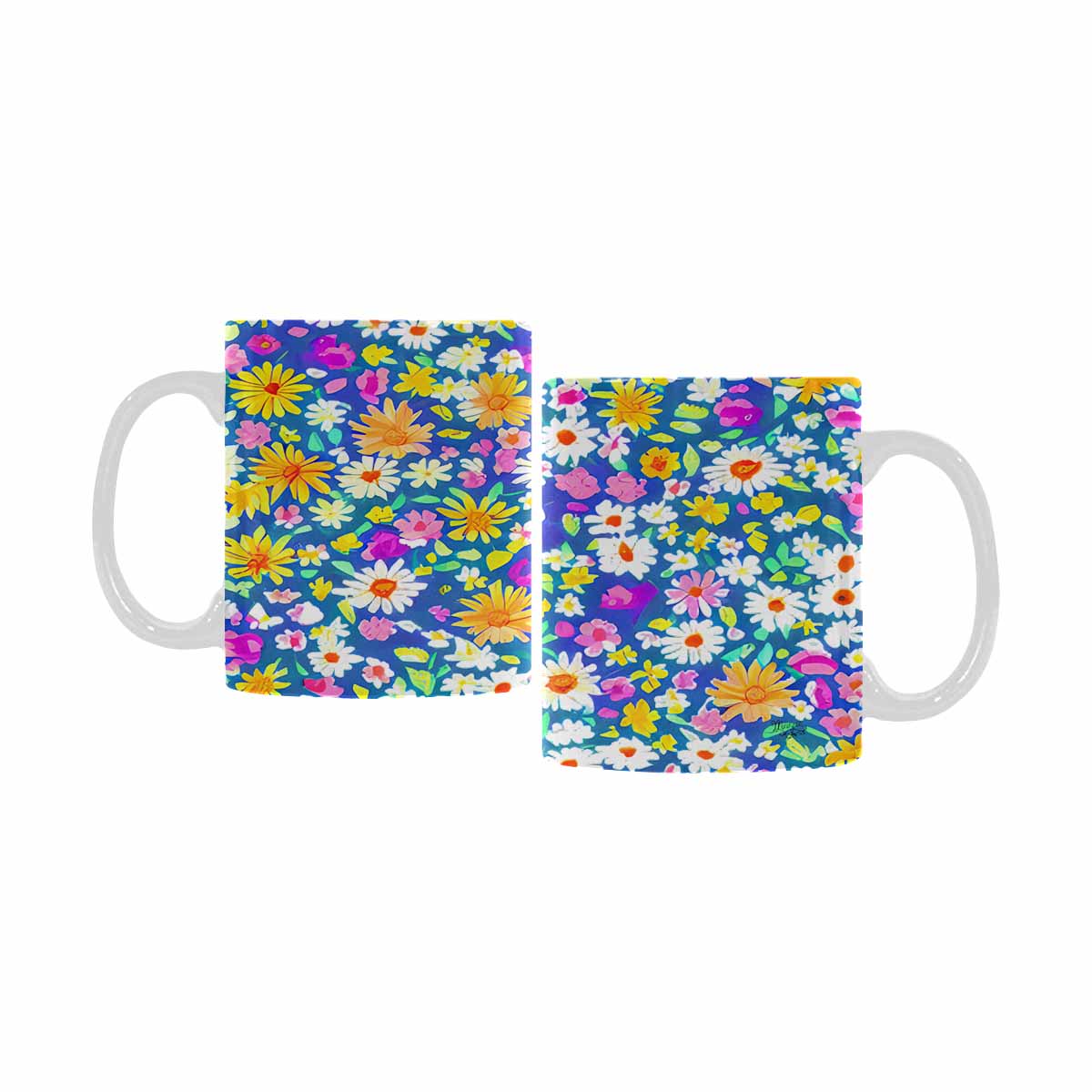 Quality Mug, coffee mug, tea cup, Set 1A, Mixed Floral design 21