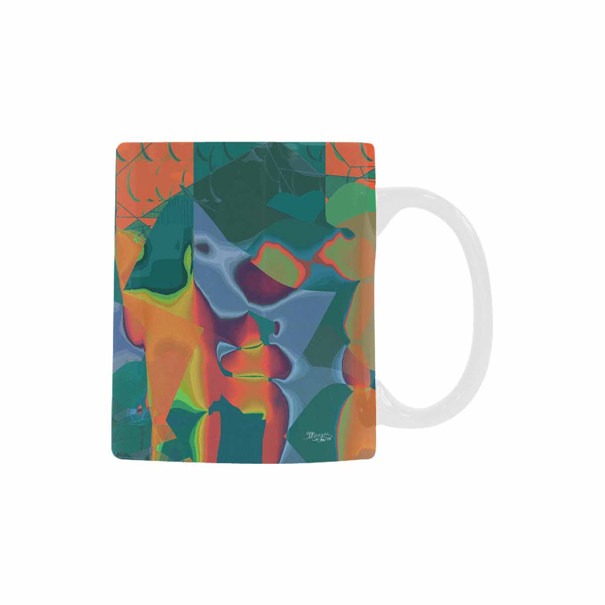 Unique Abstract design coffee mug, set 1, design 21