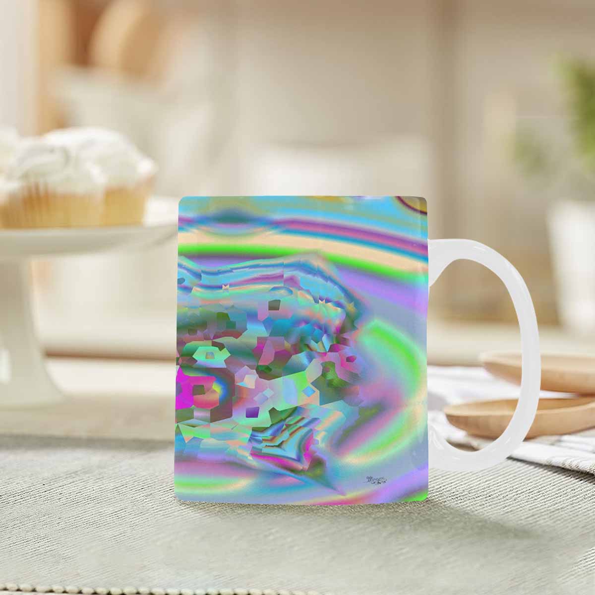 Unique Abstract design coffee mug, set 1, design 168