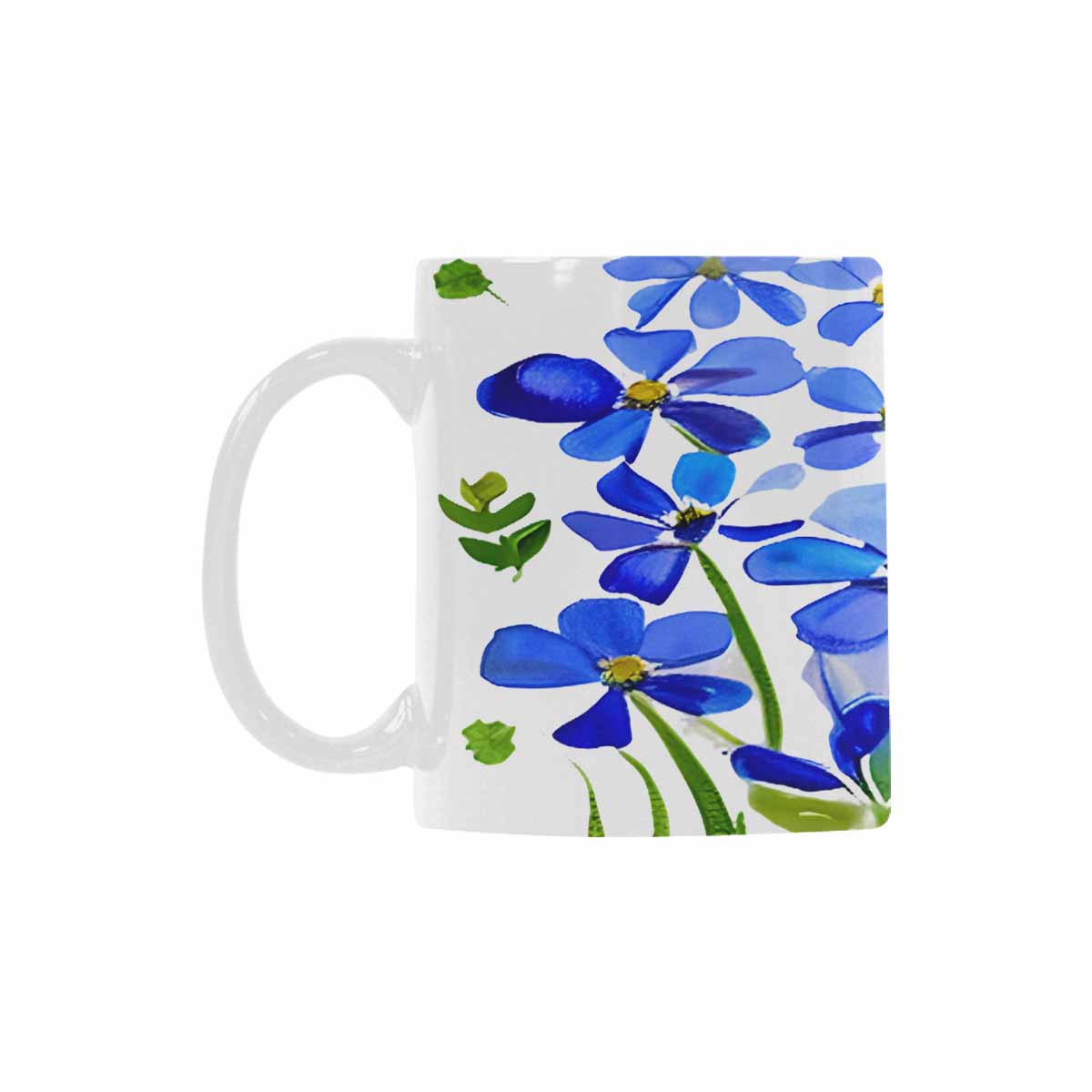 Quality Mug, coffee mug, tea cup, Bright florals, Set 1A, Design 82