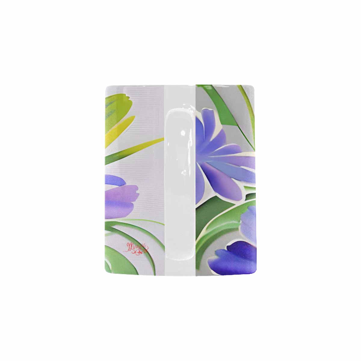 Quality Mug, coffee mug, tea cup, Bright florals, Set 1, Design 54