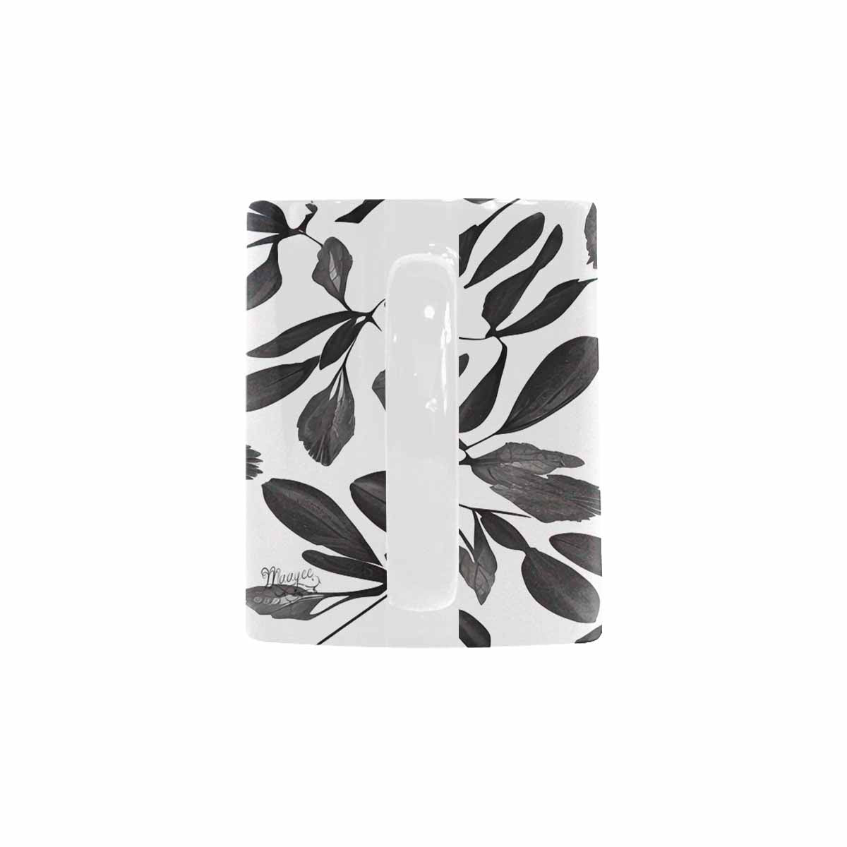 Quality Mug, coffee mug, tea cup, B & W Abstract, Set 1, design 16