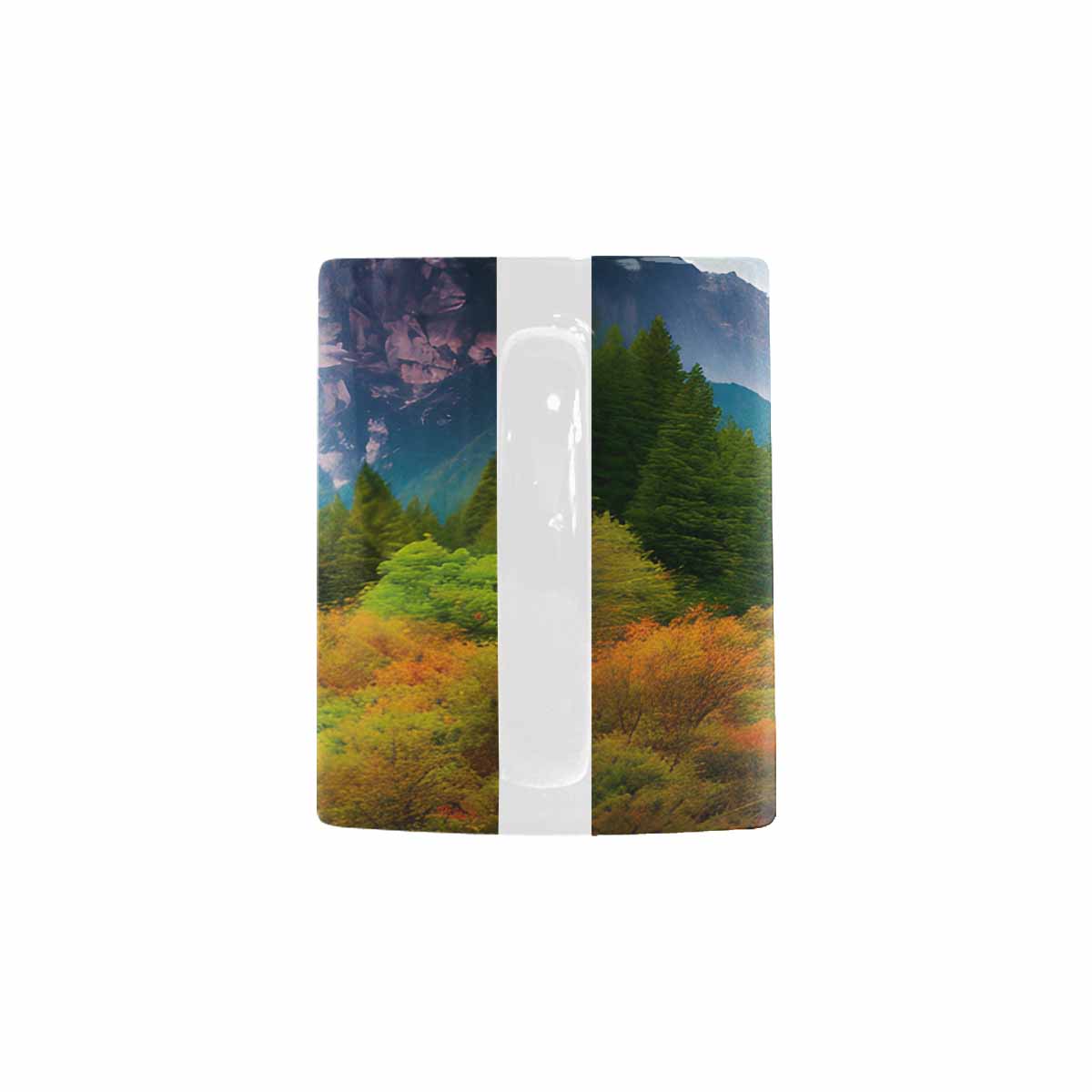 Rivers & Mountains Landscape mugs, set 1 design 22