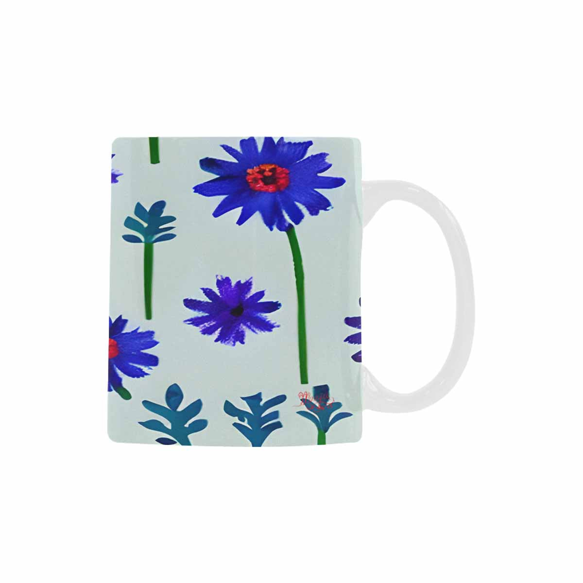 Quality Mug, coffee mug, tea cup, Bright florals, Set 1, Design 138