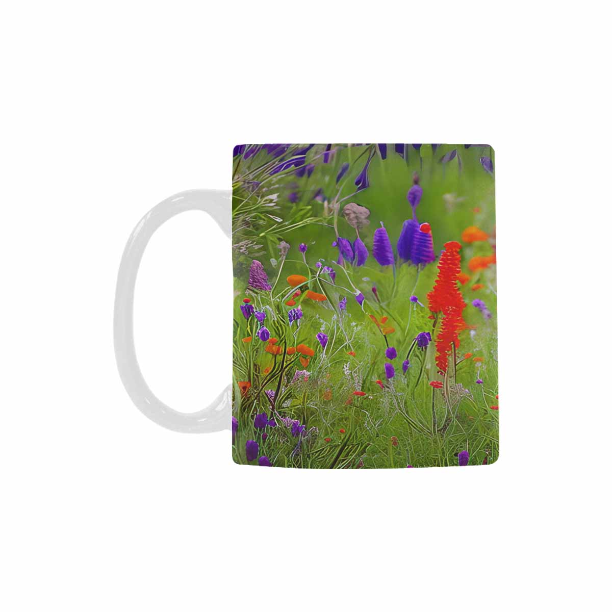 Quality Mug, coffee mug, tea cup, Bright florals, Set 1, Design 2