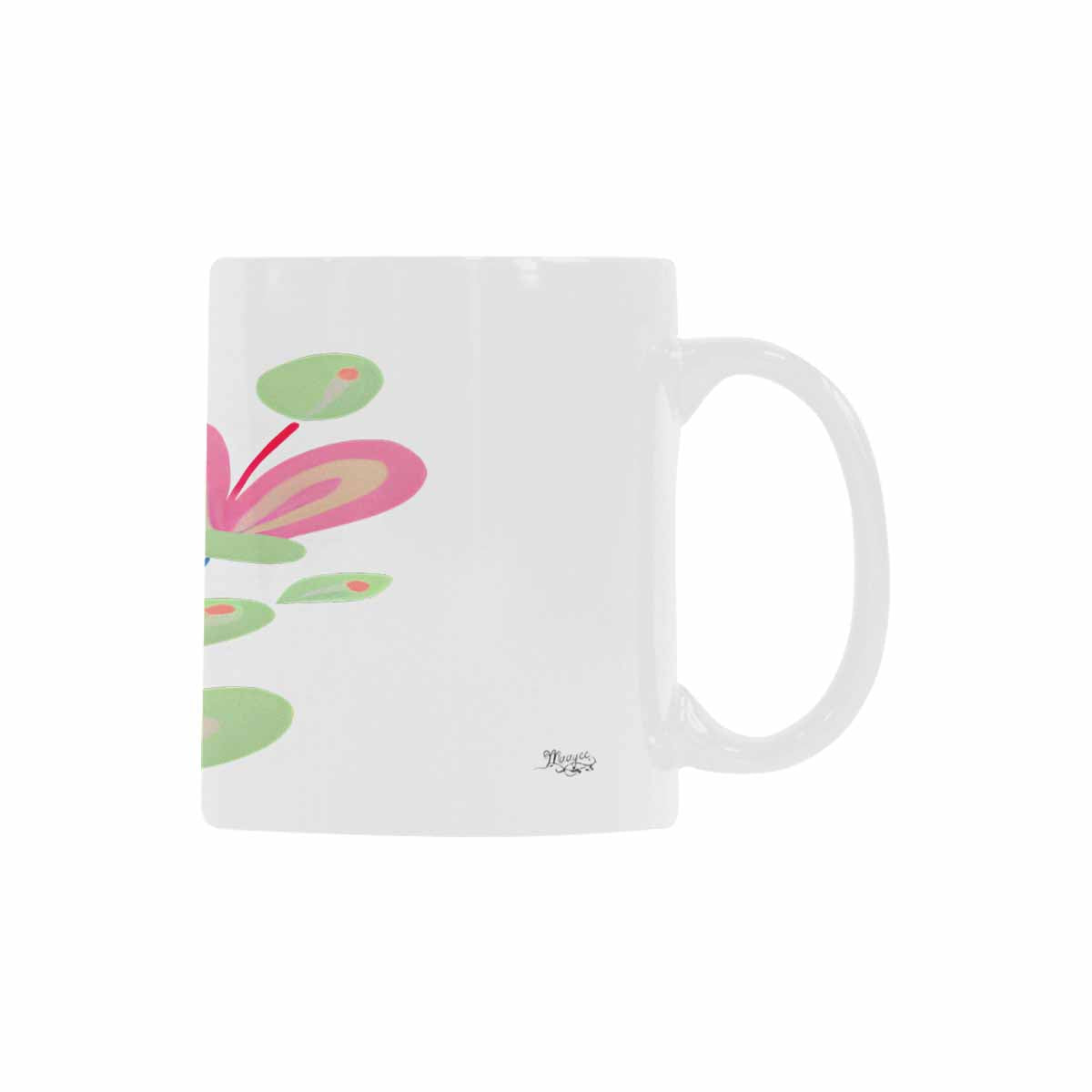 Quality Mug, coffee mug, tea cup, Bright florals, Set 2, design 61