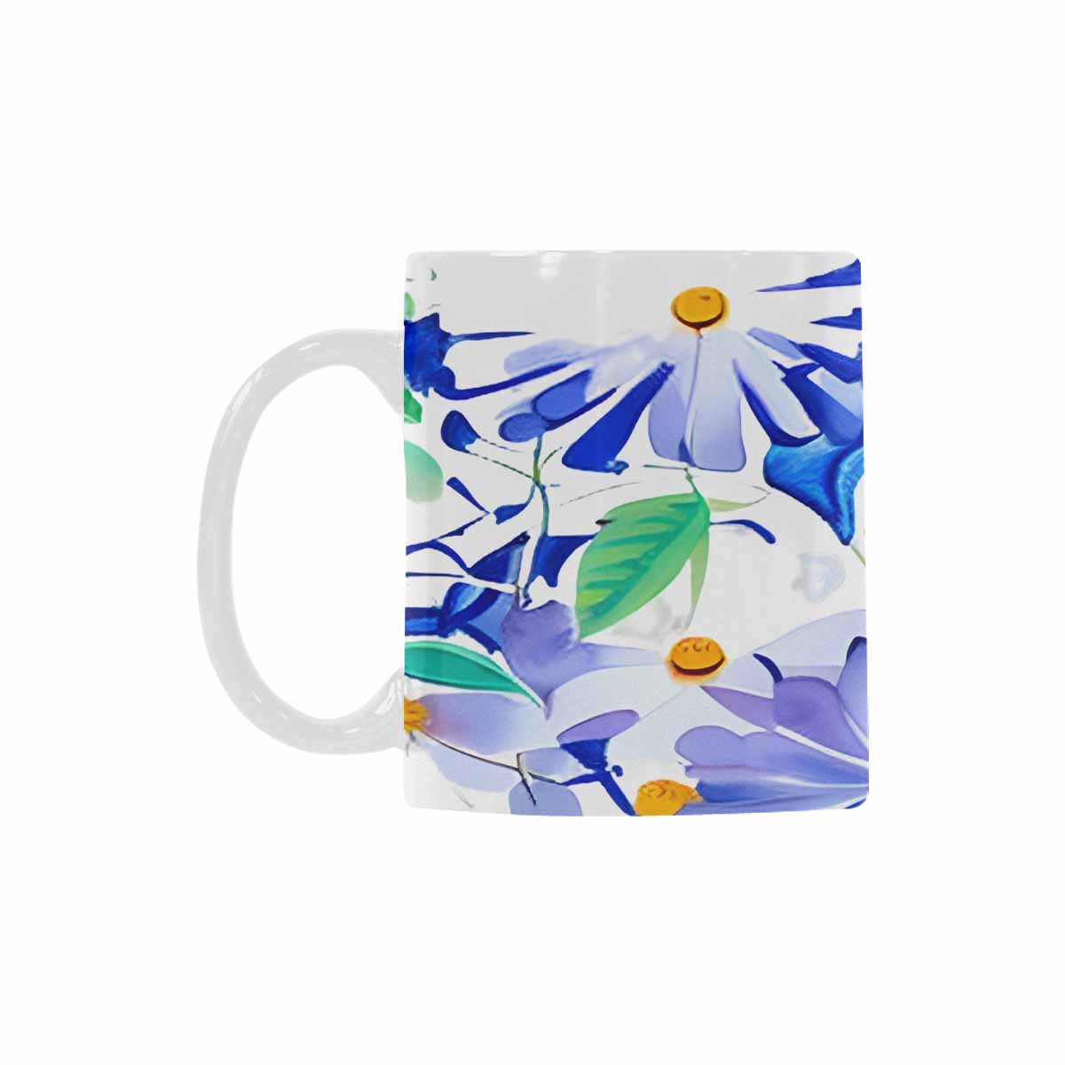 Quality Mug, coffee mug, tea cup, Bright florals, Set 1A, Design 39