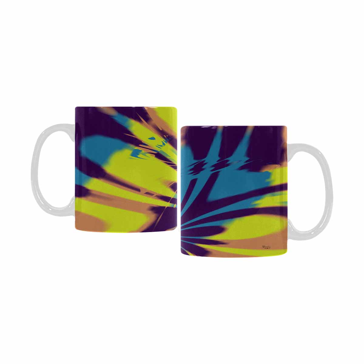 Unique Abstract design coffee mug, set 1, design 169