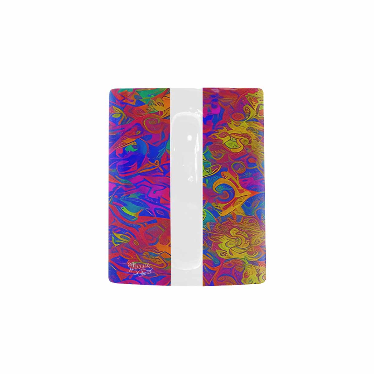 USA, Color Coffee Mug, tea cup, caucasian Face, design 6