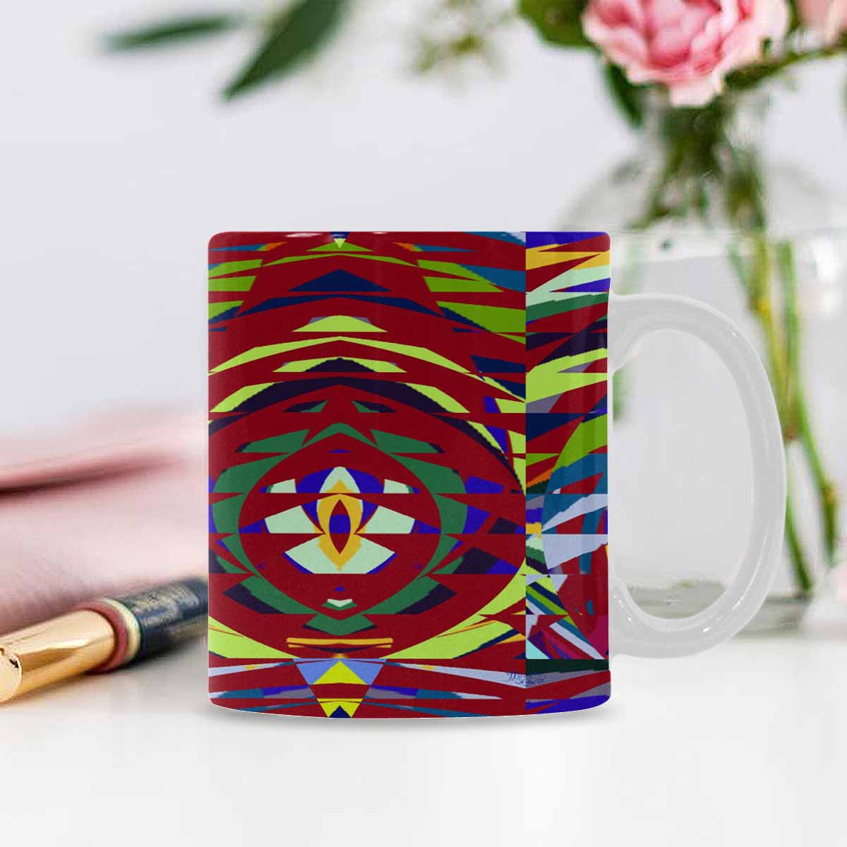 Unique Abstract design coffee mug, set 1, design 142