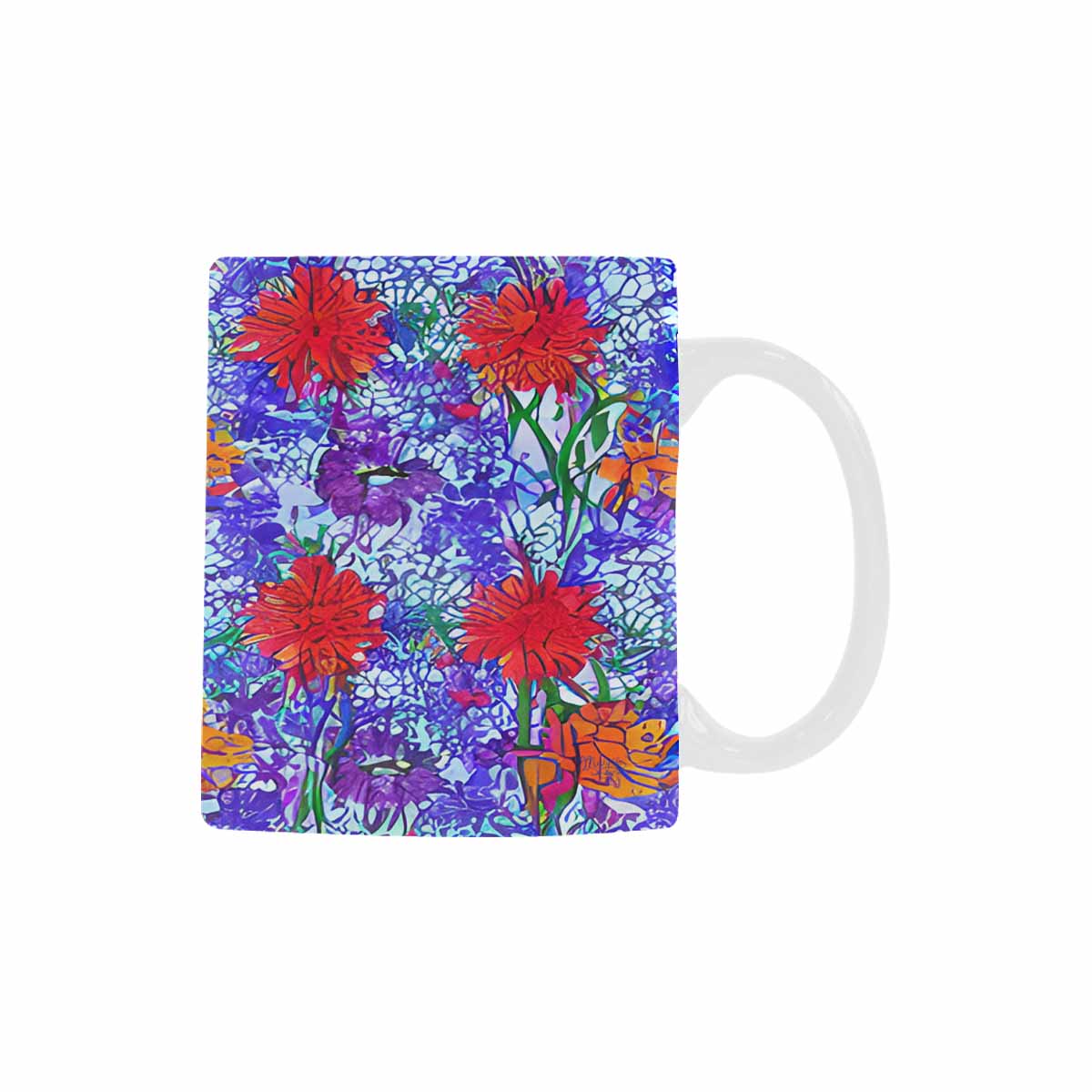 Quality Mug, coffee mug, tea cup, Set 1, Mixed Floral design 26