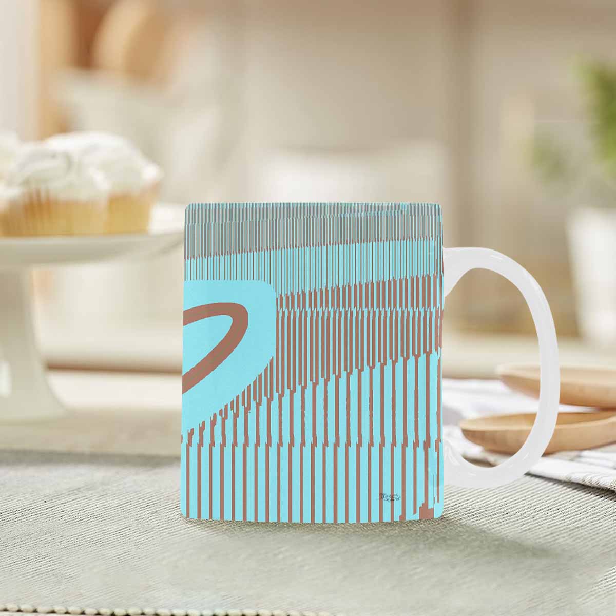 Unique Abstract design coffee mug, set 1, design 65