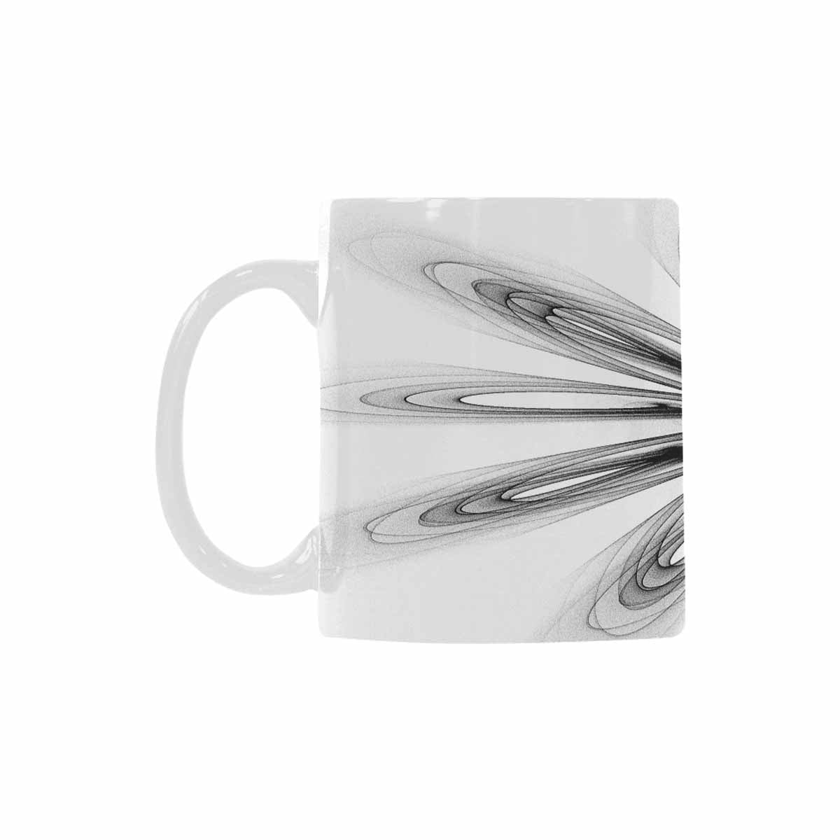 Quality Mug, coffee mug, tea cup, B & W Abstract, Set 1, design 127