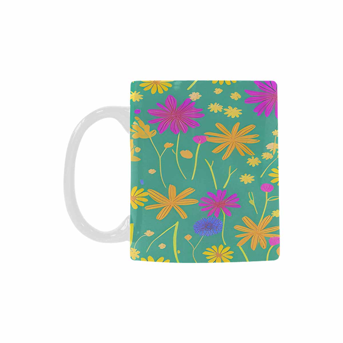 Quality Mug, coffee mug, tea cup, Set 1, Mixed Floral design 50